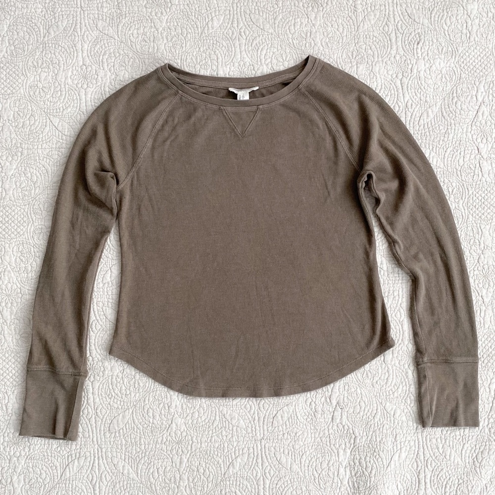 Forever 21 Waffle Knit Top